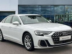 White Used 2023 Audi A8L Sport Sedan | £47,084 (Fair price)