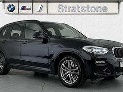 Black Used 2019 BMW X3 M Sport SUV | £24,990 (Good price)
