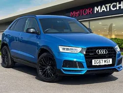 Blue Used 2017 Audi Q3 Black Edition SUV | £18,749 (A bit pricey)