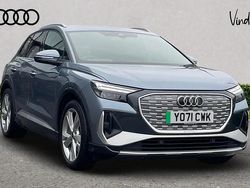 Blue Used 2021 Audi Q4 e-tron S-Line SUV | £24,749 (Expensive)
