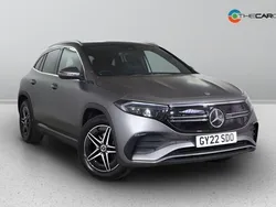 Grey Used 2022 Mercedes EQA300 AMG line SUV | £20,975
