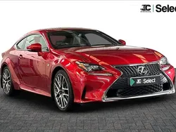 Red Used 2017 Lexus RC200t Sport Line Coupe | £18,300