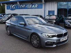 Blue Used 2017 BMW 520 M Sport Sedan | £16,950 (Fair price)
