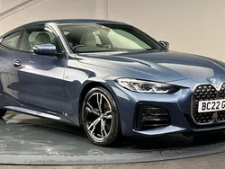 Blue Used 2022 BMW 420 M Sport Coupe | £28,000 (Fair price)
