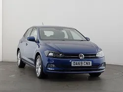 Blue Used 2019 VW Polo SEL Hatchback | £16,498 (Fair price)