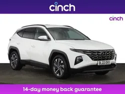 White Used 2022 Hyundai Tucson Premium SUV | £19,579 (Fair price)