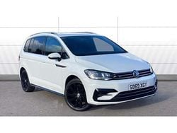 White Used 2019 VW Touran R-line MPV | £16,871 (Fair price)