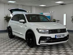 White Used 2016 VW Tiguan R-line SUV | £18,995 (A bit pricey)