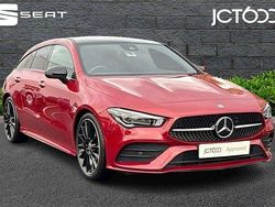 Red Used 2023 Mercedes CLA180 AMG Line Premium Plus Sedan | £24,686 (Fair price)