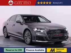 Grey Used 2019 Audi A8 S-Line Sedan | £27,500 (Fair price)