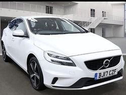 White Used 2017 Volvo V40 R-Design Hatchback | £9,695 (Fair price)