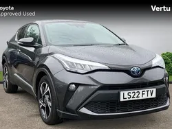 Grey Used 2022 Toyota C-HR Design SUV | £21,019 (Fair price)