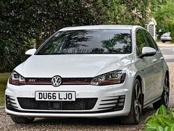 Pure white Used 2017 VW Golf VII GTI Hatchback | £18,995 (A bit pricey)