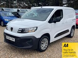 White Used 2024 Peugeot Partner S Van | £14,500 (A bit pricey)