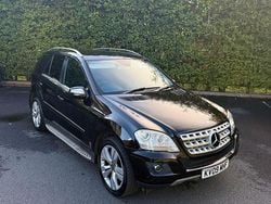 Black Used 2009 Mercedes ML320 SUV | £4,500 (A bit pricey)