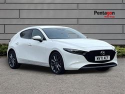 White Used 2021 Mazda 3 Inclusive Hatchback | £15,425 (Fair price)