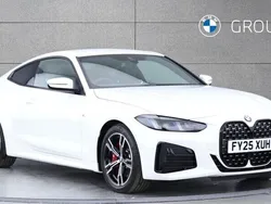 Alpine white Used 2025 BMW 420 M Sport Coupe | £40,450 (Good price)