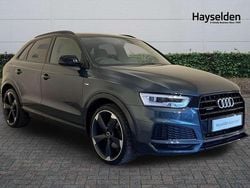 Green Used 2018 Audi Q3 Black Edition SUV | £15,895 (Super price)