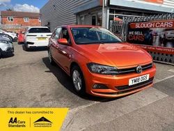 Orange Used 2018 VW Polo SE Hatchback | £7,995 (Good price)
