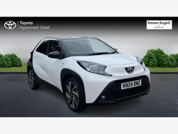 White Used 2024 Toyota Aygo Hatchback | £13,667 (Fair price)