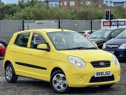 Yellow Used 2010 Kia Picanto Hatchback | £1,495 (Good price)