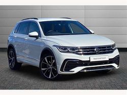 Pure white Used 2023 VW Tiguan R-line SUV | £29,250 (Fair price)