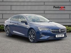 Blue Used 2021 Vauxhall Insignia Ultimate Hatchback | £14,896 (Fair price)