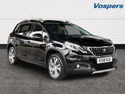 Black Used 2018 Peugeot 2008 Allure SUV | £7,500 (Fair price)