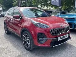 Red Used 2019 Kia Sportage GT-Line SUV | £13,995 (Fair price)