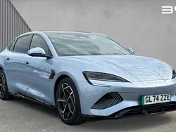 Metallic ice blue Used 2024 BYD Seal Design Sedan | £33,718 (Good price)