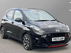 Black Used 2023 Hyundai i10 N Line Hatchback | £14,378 (Fair price)