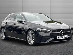 Cosmos black Used 2024 Mercedes A180 AMG Line Premium Plus Hatchback | £27,250 (Expensive)