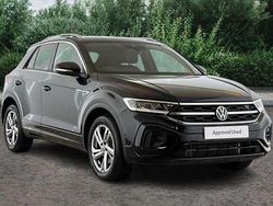 Black Used 2025 VW T-Roc R-line SUV | £28,490 (Fair price)