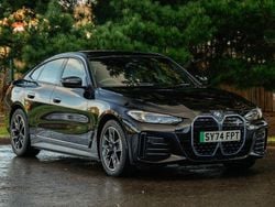 Black Used 2024 BMW i4 M Sport Sedan | £36,998 (Fair price)