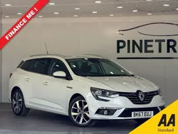 White Used 2017 Renault Mégane GrandTour Dynamique Estate | £9,999