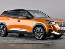 Orange Used 2022 Peugeot e-2008 Premium SUV | £13,798 (Fair price)