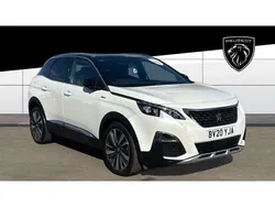 White Used 2020 Peugeot 3008 Premium SUV | £17,408 (Fair price)