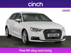 White Used 2020 Audi A3 e-tron Comfort Hatchback | £16,099 (Fair price)