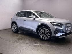 Silver Used 2023 Audi Q4 e-tron Sport SUV | £24,499 (Good price)