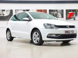 White Used 2016 VW Polo Match Hatchback | £8,389 (Fair price)