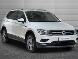 White Used 2020 VW Tiguan Allspace Match SUV | £24,350 (Fair price)