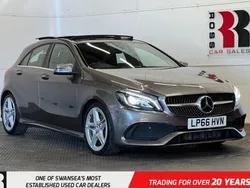 Grey Used 2017 Mercedes A220 AMG line Hatchback | £14,495 (A bit pricey)