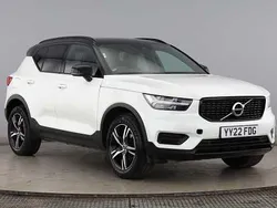 White Used 2022 Volvo XC40 R-Design SUV | £21,750 (Fair price)