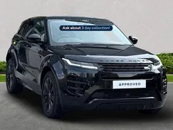 Black Used 2025 Land Rover Range Rover evoque Estate | £43,999