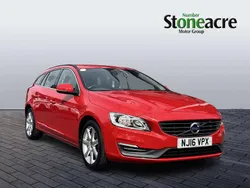 Red Used 2016 Volvo V60 SE Estate | £14,000 (A bit pricey)