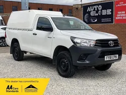White Used 2018 Toyota HiLux Active Pickup | £13,990 (A bit pricey)