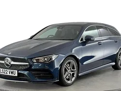 Blue Used 2022 Mercedes CLA200 AMG line Estate | £19,920 (Good price)
