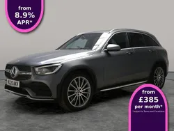 Grey Used 2020 Mercedes GLC220 AMG Line Premium Estate | £24,766 (Fair price)