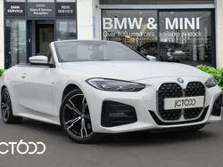 White Used 2021 BMW 420 M Sport Cabriolet | £28,500 (Fair price)