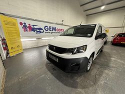 White Used 2021 Peugeot Partner Van | £8,800 (Fair price)